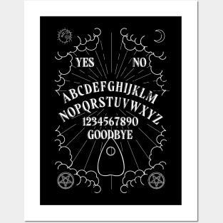 Mystic Ouija Board Radiance Posters and Art